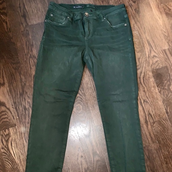 Kut from the Kloth hunter green Mia Jeans - Picture 1 of 1
